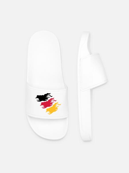 Conception Allemagne - Claquettes Homme - blanc
