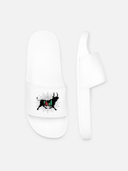 Actions Bulle - Claquettes Homme - blanc
