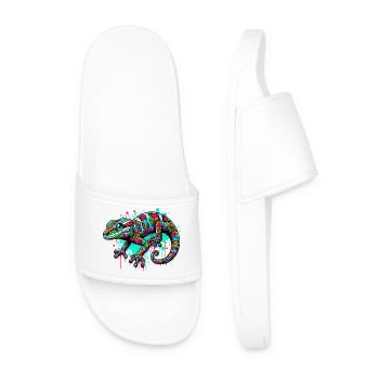 Gecko - Claquettes Homme - blanc - Devant