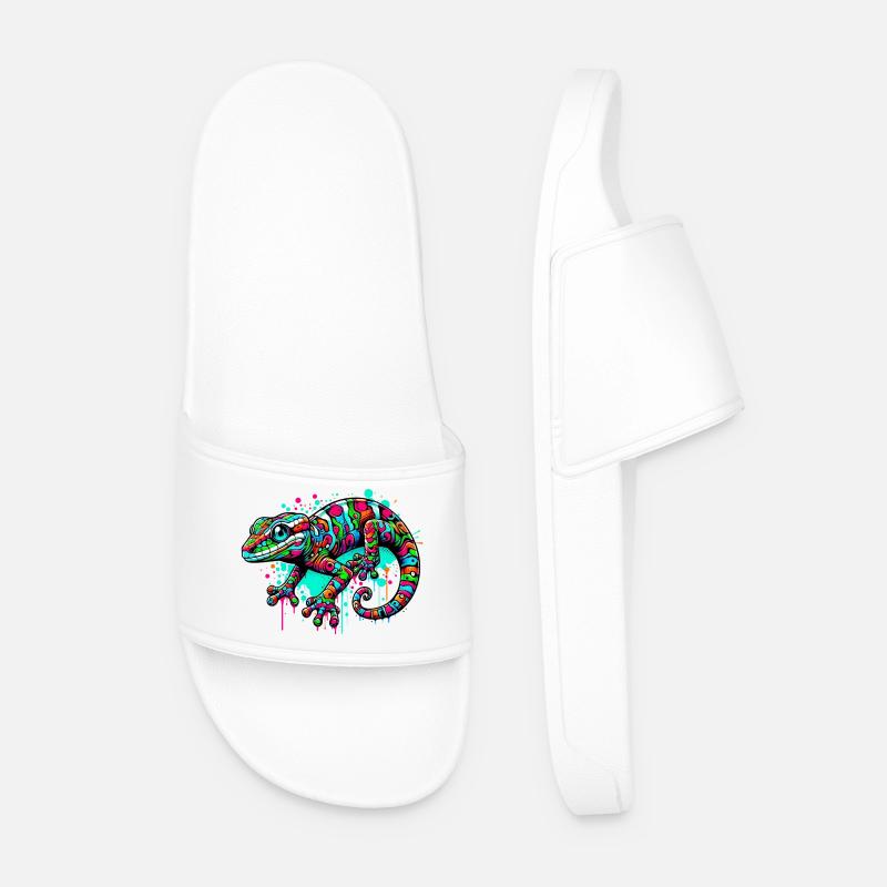 Gecko - Men’s Pool Sliders - white