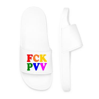 pvv - Claquettes Homme - blanc - Devant