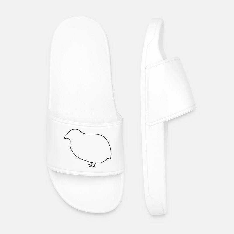 Quail - Men’s Pool Sliders - white
