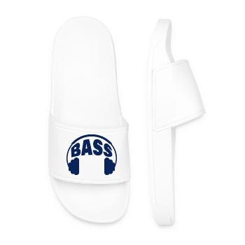 BASSE - Claquettes Homme - blanc - Devant