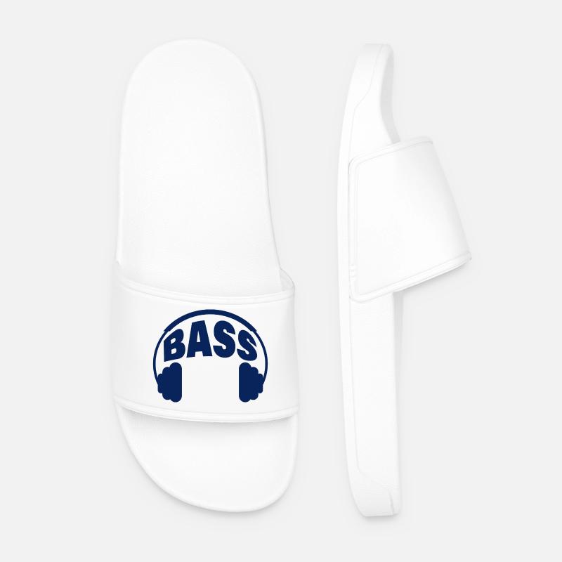BASS - Männer Badelatschen - Weiß