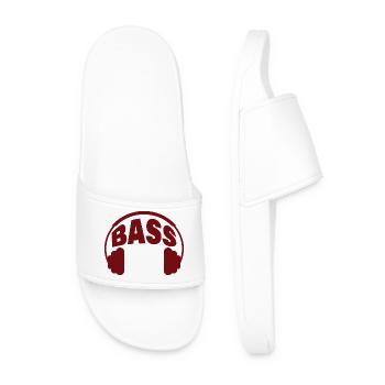 BASSE - Claquettes Homme - blanc - Devant