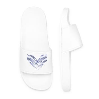 Un cœur unique - Claquettes Homme - blanc - Devant