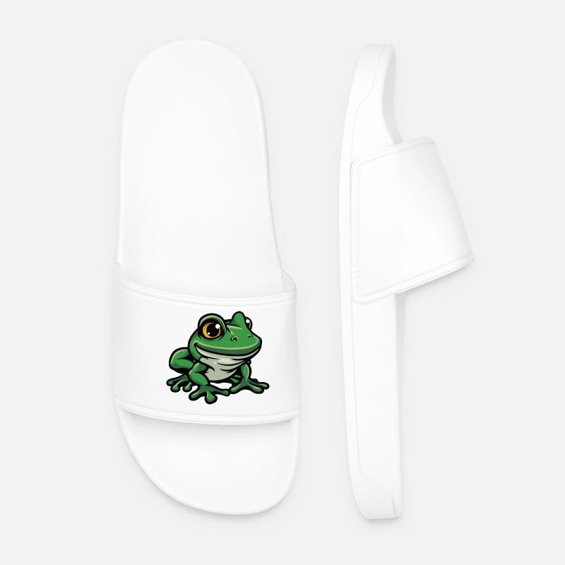 frosch - Männer Badelatschen - Weiß