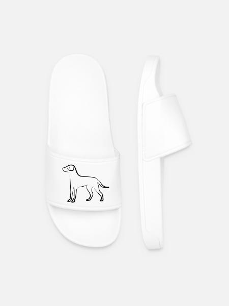 Dog - Men’s Pool Sliders - white