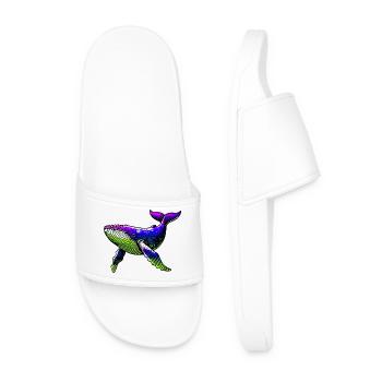 Baleine - Claquettes Homme - blanc - Devant