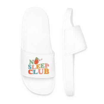 No Sleep Club Parent Edition - Men’s Pool Sliders - white - Front
