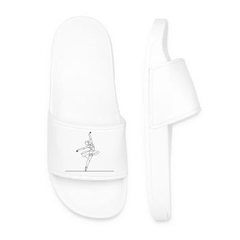 Danseuse de ballet - ligne artistique - Claquettes Homme - blanc - Devant