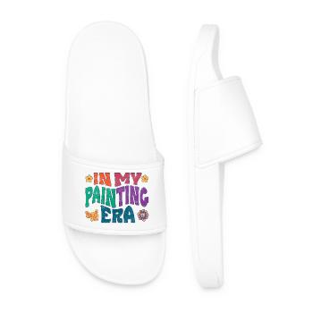 in_my_painting_era_dark_Kopie - Claquettes Homme - blanc - Devant