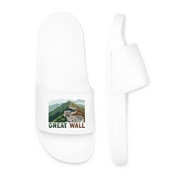 Great Wall Great Wall of China - Men’s Pool Sliders - white - Front