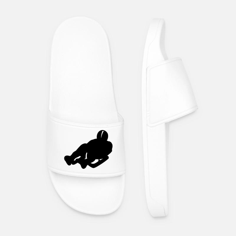 Schlitten - Männer Badelatschen - Weiß