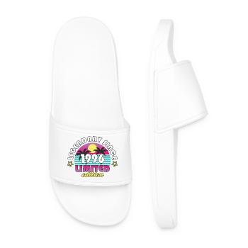 30e anniversaire Légendaire depuis 1996 Cadeau Unisex - Claquettes Homme - blanc - Devant