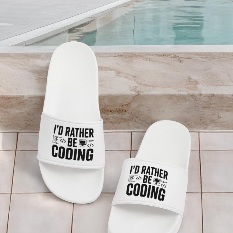 Je préfère coder Claquettes Homme