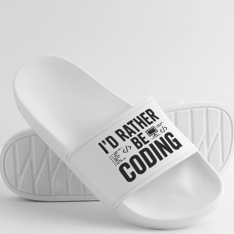 Je préfère coder Claquettes Homme