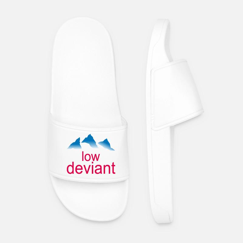 Low Deviant - Männer Badelatschen - Weiß