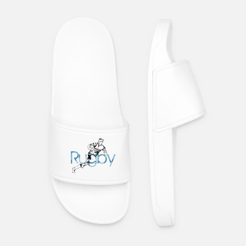 rugby - Men’s Pool Sliders - white