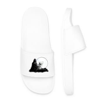 "Moutons loup" - Mouton - Mouton - Claquettes Homme - blanc - Devant