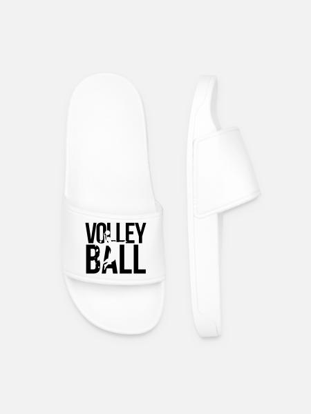 volleyball - Claquettes Homme - blanc