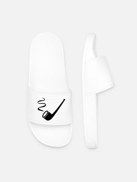 pipe - Men’s Pool Sliders - white