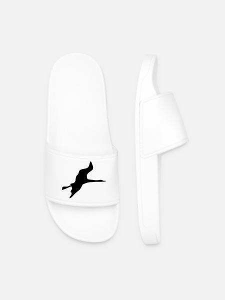 oiseau - Claquettes Homme - blanc