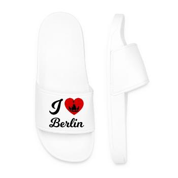 Berlin Germany - Men’s Pool Sliders - white - Front