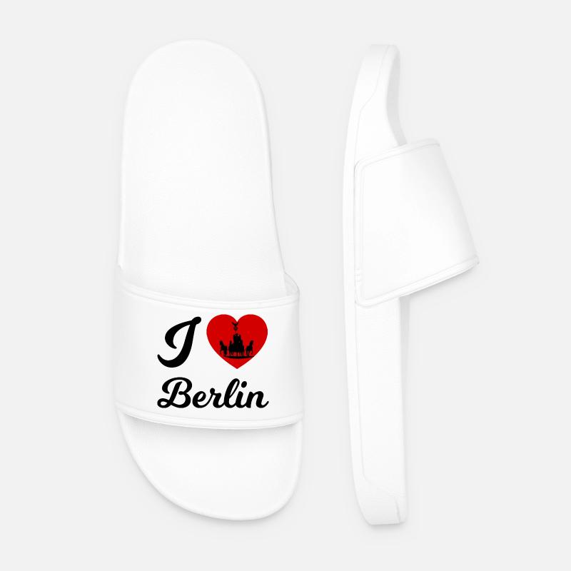 Berlin Germany - Men’s Pool Sliders - white