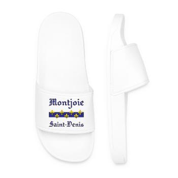 Montjoie Saint-Denis - Royal Lys de France - Claquettes Homme - blanc - Devant