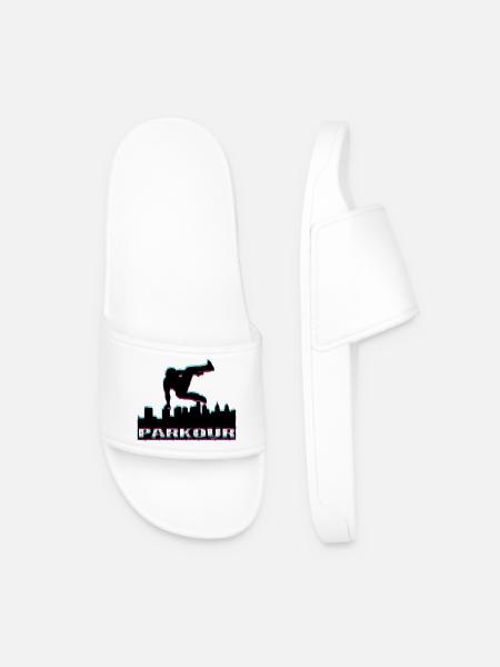 Parkour - Men’s Pool Sliders - white