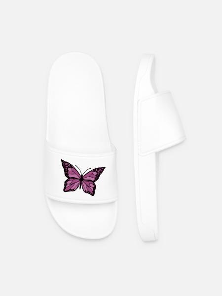 Papillon - Claquettes Homme - blanc
