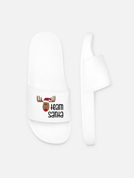 Christmas 2023 - Men’s Pool Sliders - white
