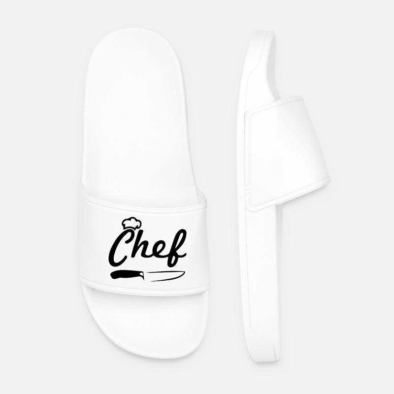 Chef V2 - Men’s Pool Sliders - white