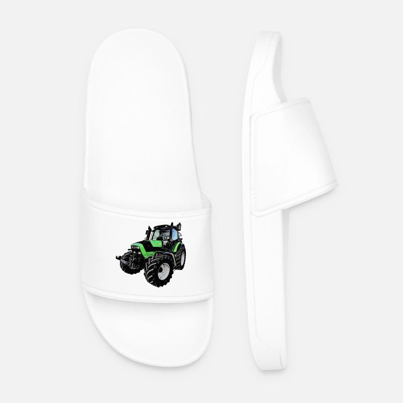 Agrotron M600 - Männer Badelatschen - Weiß