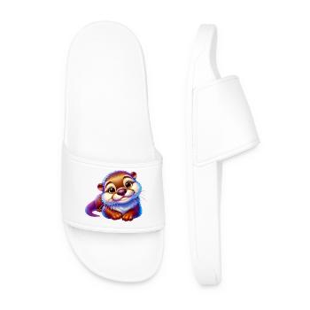 Otter - Men’s Pool Sliders - white - Front