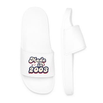 Made in 2003 retro - Claquettes Homme - blanc - Devant