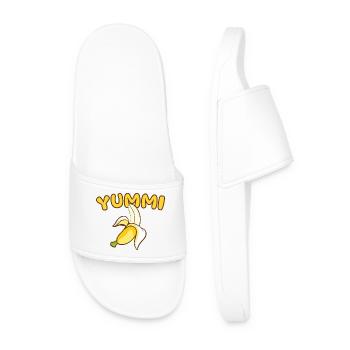 YUMMI - A Matter of Taste - Men’s Pool Sliders - white - Front