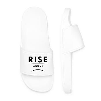 L’inspiration au-dessus du design graphique - Claquettes Homme - blanc - Devant