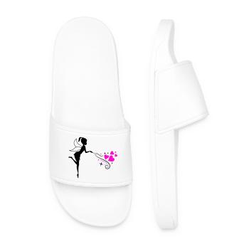 Fairy Elf Spell - Men’s Pool Sliders - white - Front