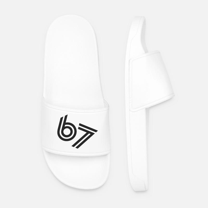 SIX SEVEN - Männer Badelatschen - Weiß