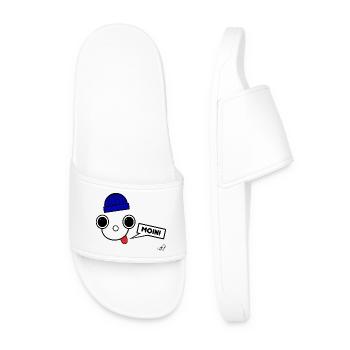 Koppie Moin avec Beanie - Claquettes Homme - blanc - Devant