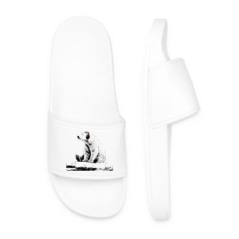 Arctic Beats - Men’s Pool Sliders - white - Front
