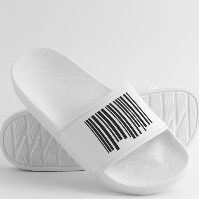 Barcode Männer Badelatschen