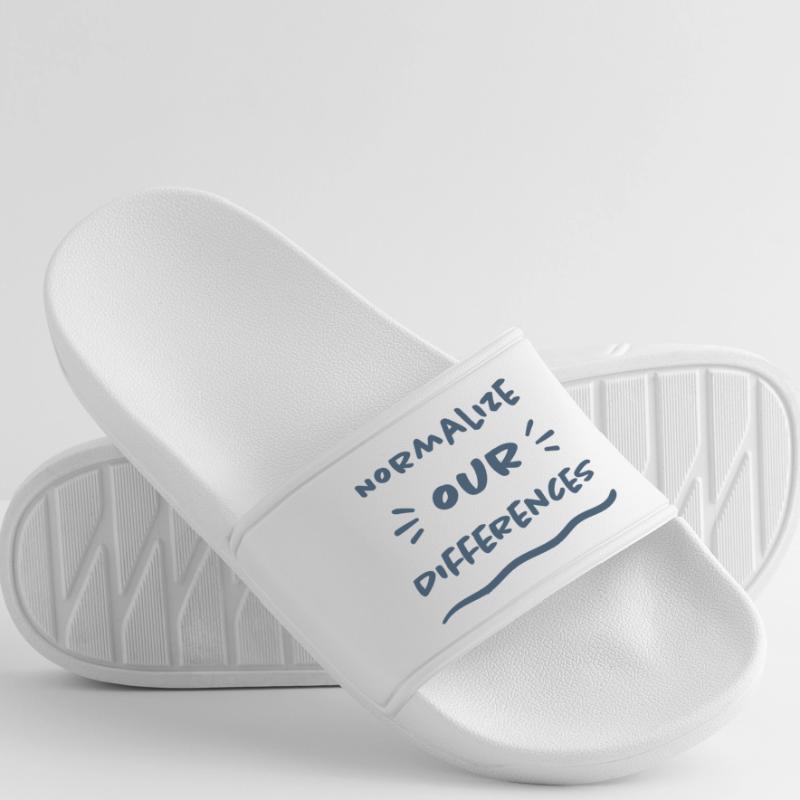 Normalize our Differences - Inclusion Men’s Pool Sliders