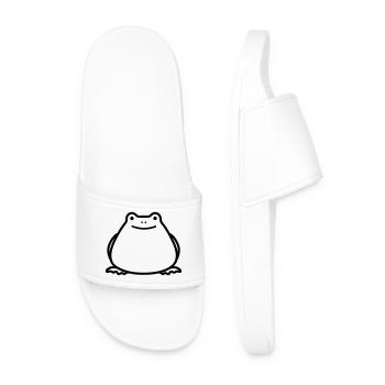 frog - Men’s Pool Sliders - white - Front