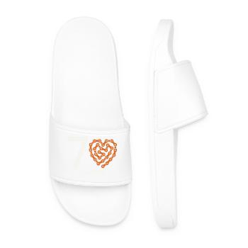 70 Years Bike Still Riding Birthday Gift - Men’s Pool Sliders - white - Front