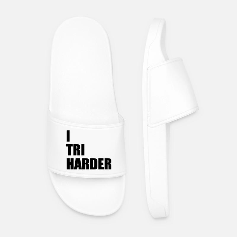 triathlon - Men’s Pool Sliders - white
