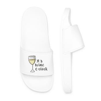 Vin - Claquettes Homme - blanc - Devant