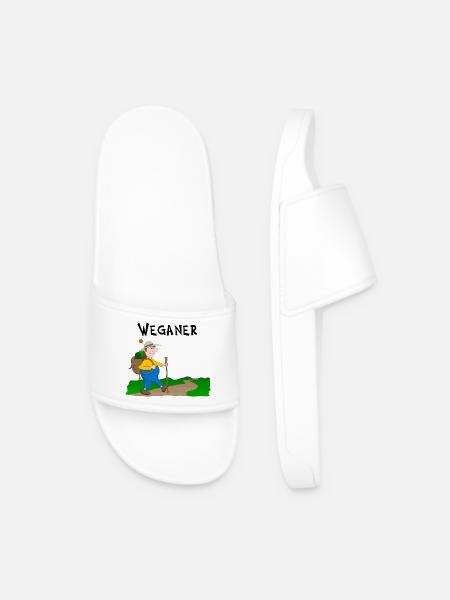 Wanderlust - Männer Badelatschen - Weiß